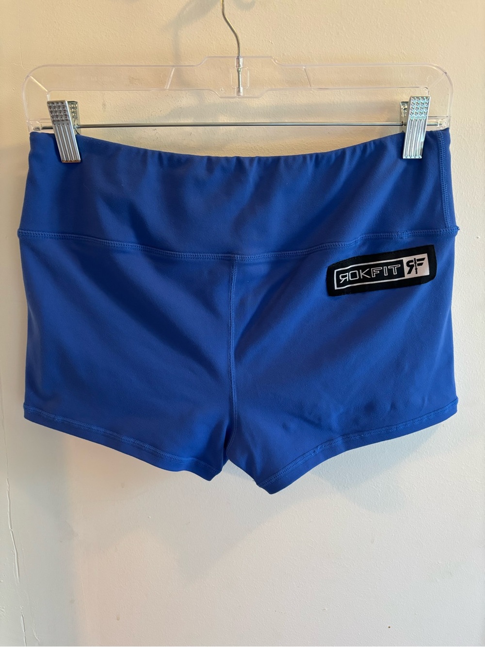 RokFit Women’s Athletic Shorts — Cobalt Blue Performance